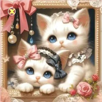 ハンドメイド　オーダー受付ページ　♡ねこちゃん　パネル♡　⑥