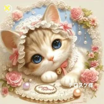 ハンドメイド　オーダー受付ページ　♡ねこちゃん　パネル♡　⑥