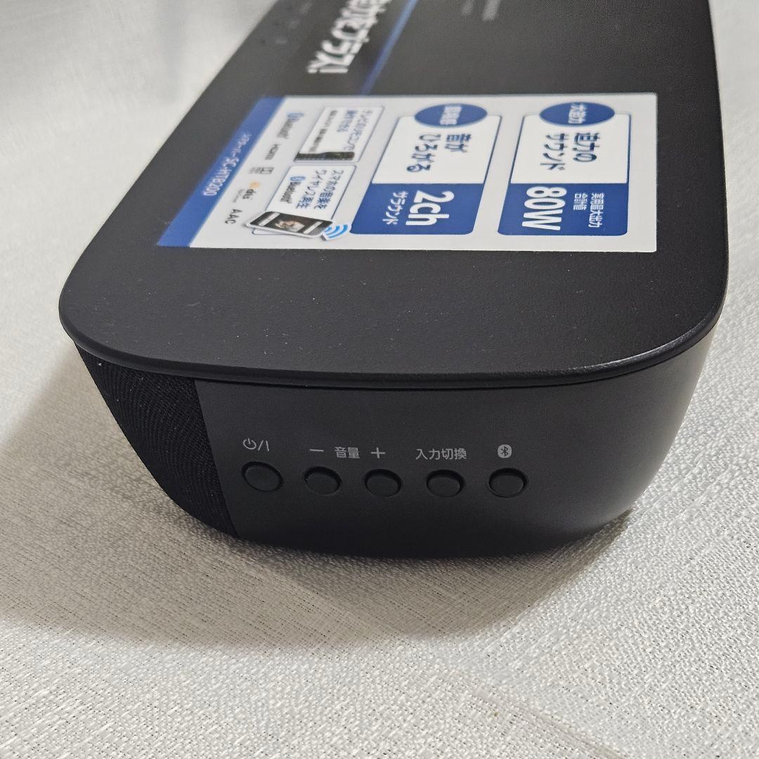 美品 Panasonic SC-HTB200-K サウンドバー シアターバー
