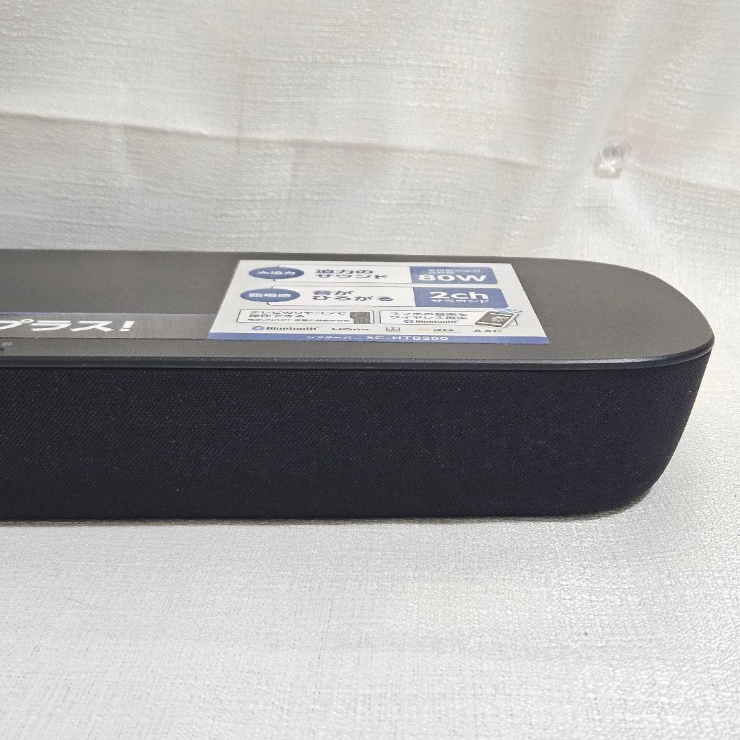 美品 Panasonic SC-HTB200-K サウンドバー シアターバー