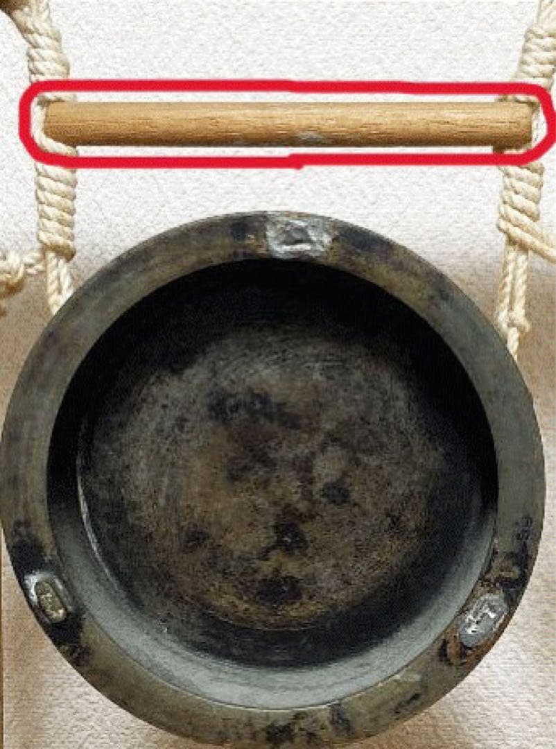 【 木彫 唐獅子 】鉦支持棒　摺り鉦 当たり鉦 二丁鉦 だんじり　山車 曳山