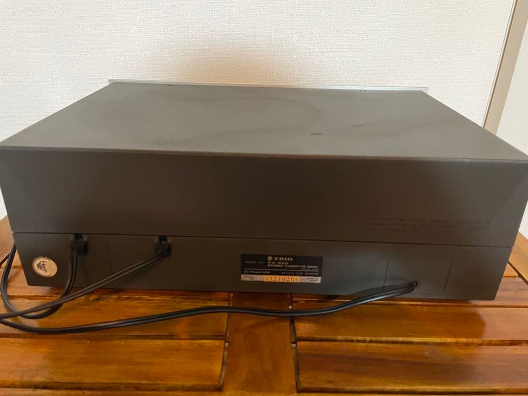 TRIO カセットデッキ　KX-500
