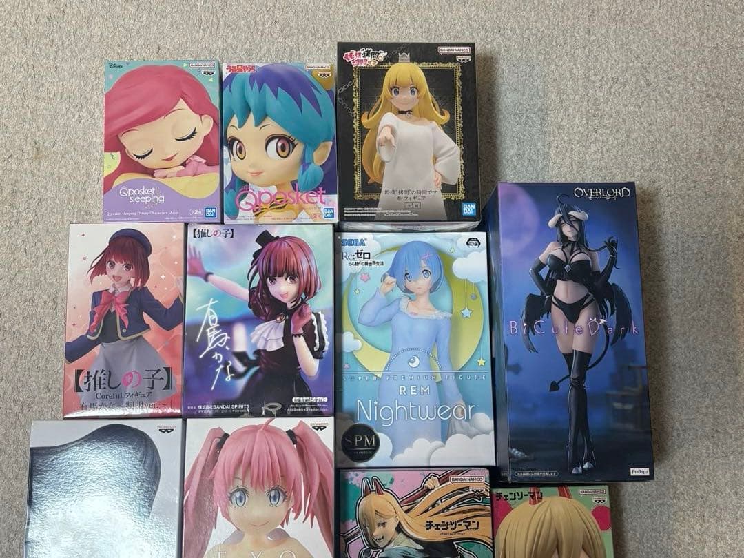 【匿名配送】人気アニメ漫画美少女キャラクターフィギュア20個セット