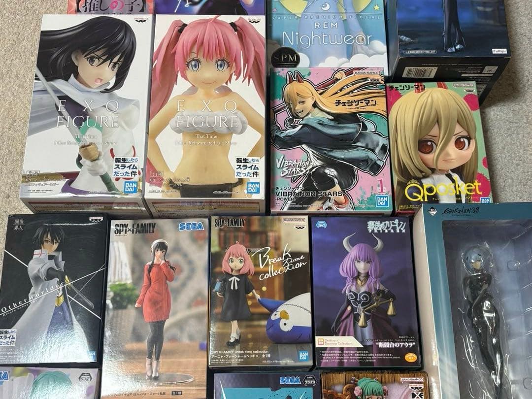 【匿名配送】人気アニメ漫画美少女キャラクターフィギュア20個セット