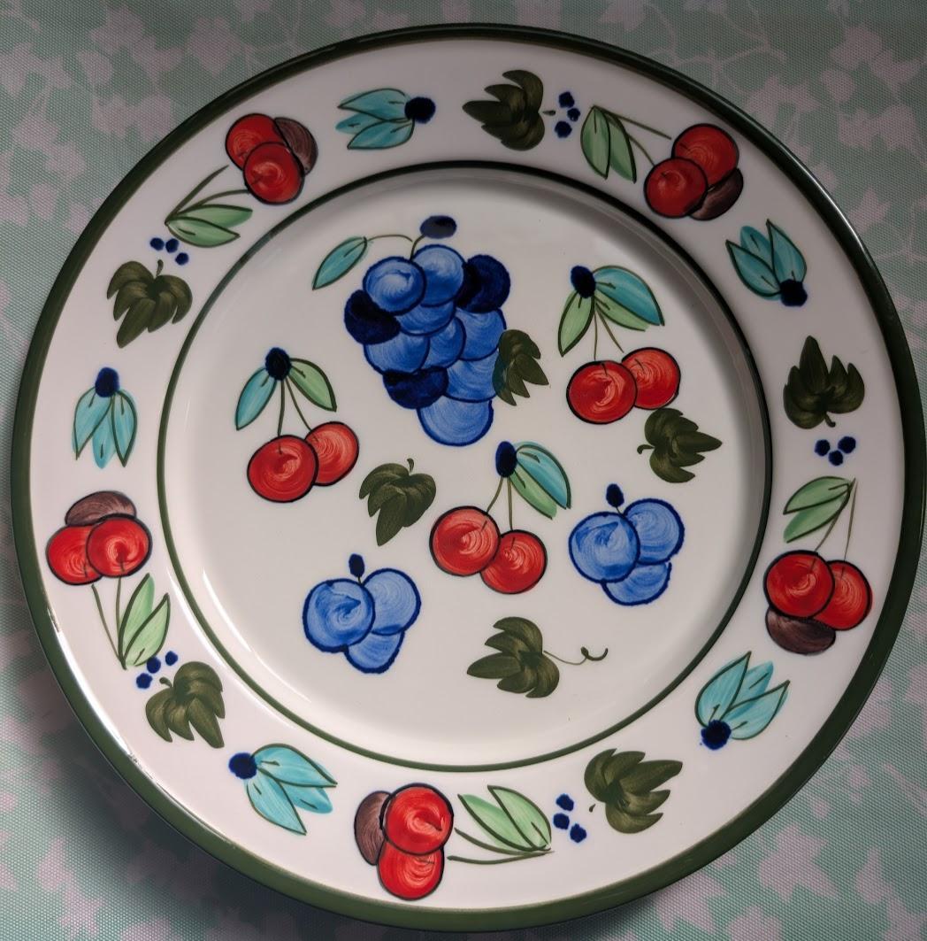 ARABIAアラビア　Palermoパレルモ　プレート25㎝