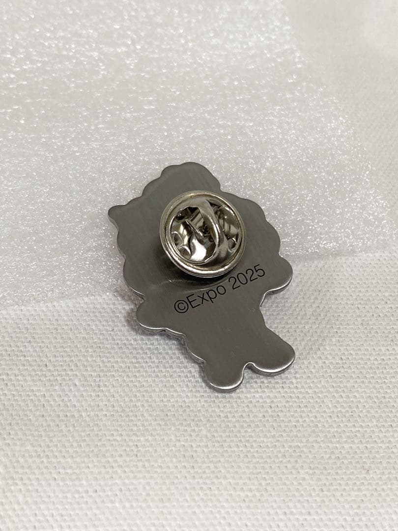 万博 ピンバッジ ミャクミャク にっこり お花のかんむり