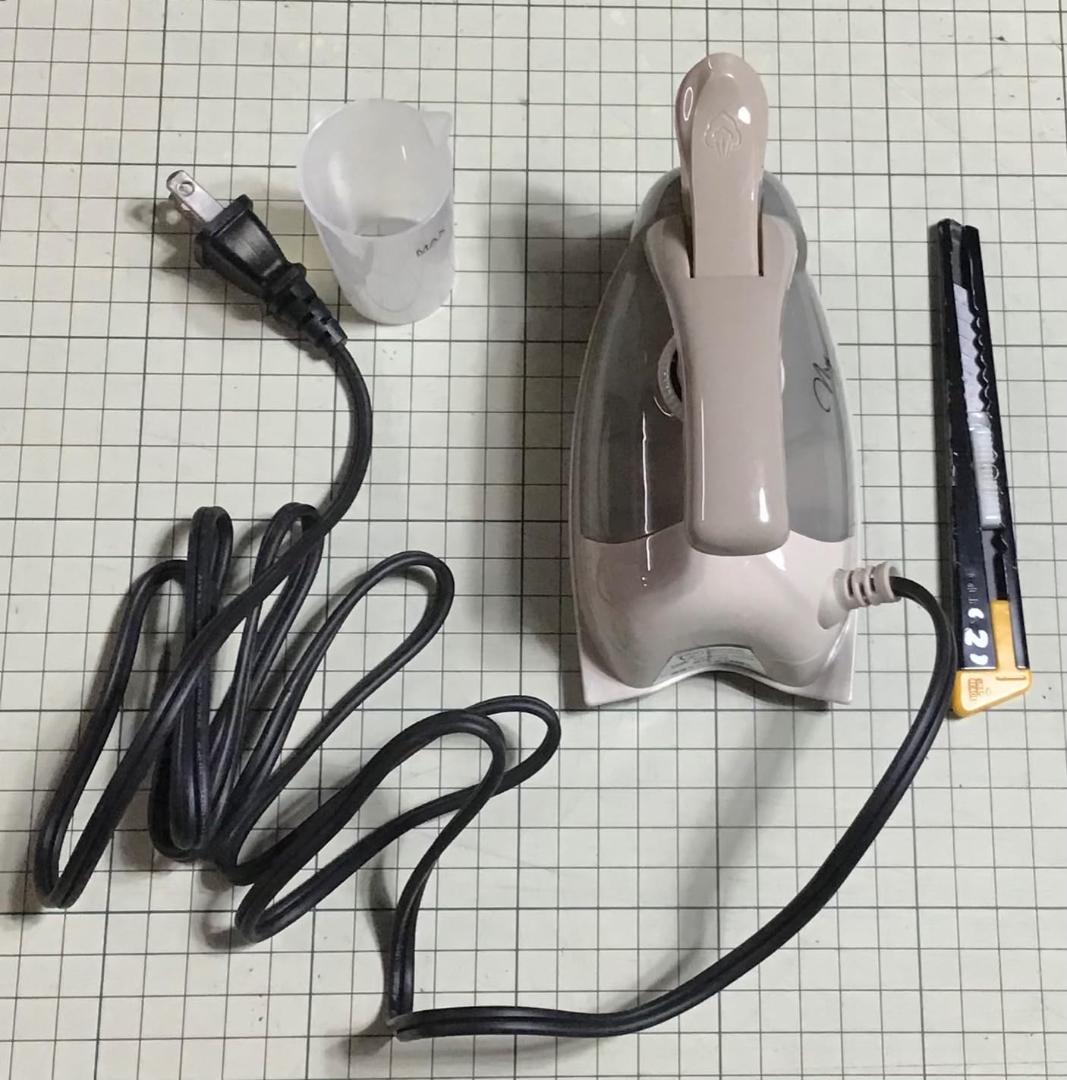 MYmama アイロン 手芸用 ミニ ラピット 小型 スチーム 手芸 パッチワp