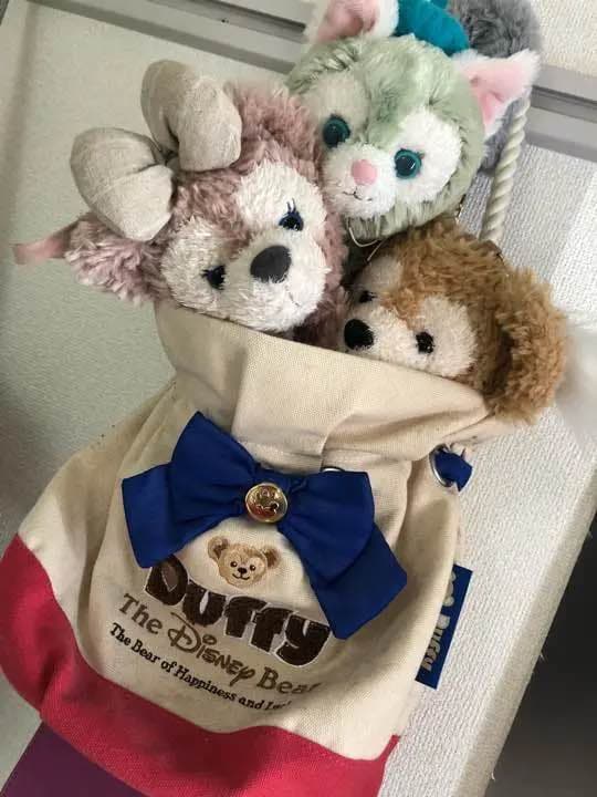 ダッフィ シェリーメイ♡ぬいぐるみポーチセット