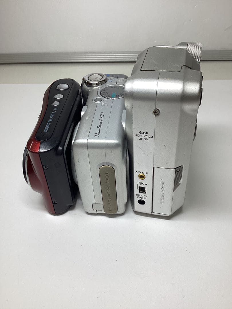 ナ*ナ様 ジャンク　Canon FUJIFILM KODAK 3台セット