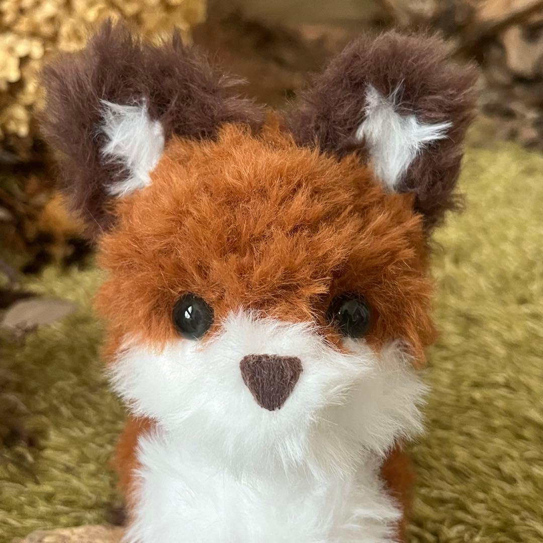 【sample】　あみぐるみ　オーダーメイド　ぬいぐるみ　アートドール　きつね