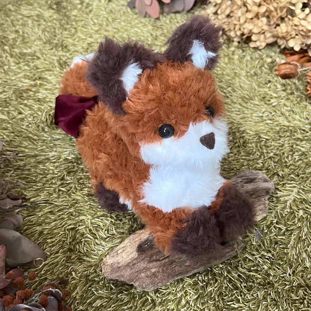 【sample】　あみぐるみ　オーダーメイド　ぬいぐるみ　アートドール　きつね