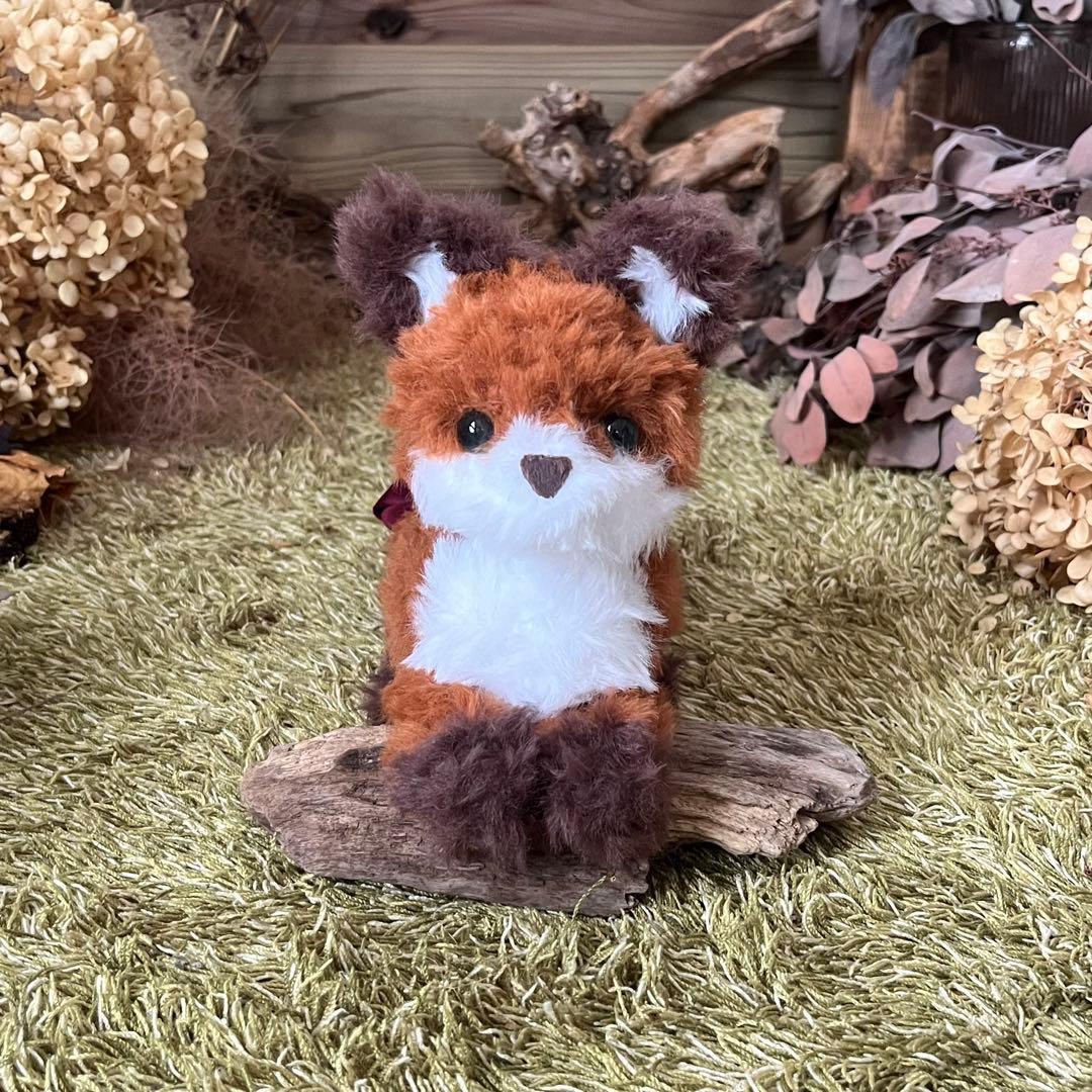 【sample】　あみぐるみ　オーダーメイド　ぬいぐるみ　アートドール　きつね