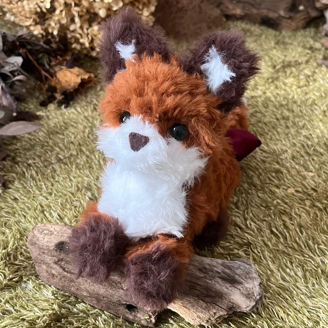 【sample】　あみぐるみ　オーダーメイド　ぬいぐるみ　アートドール　きつね