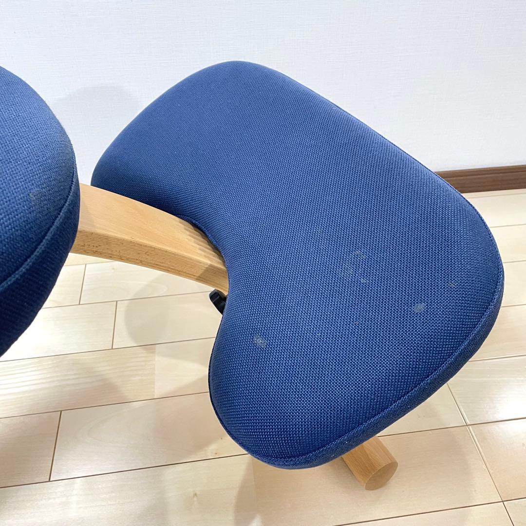 バランスラボ バランスチェア バランスイージー ネイビー 中古品 サカモトハウス