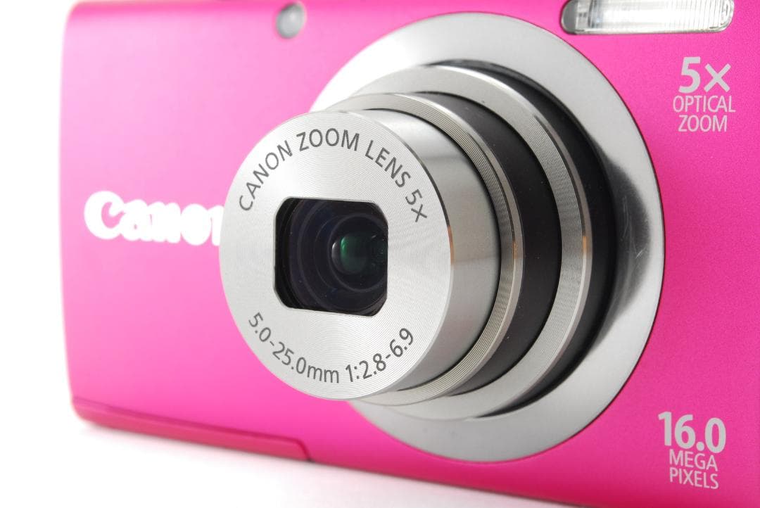 【美品、動作確認、実写有】Canon PowerShot A2300 ピンク
