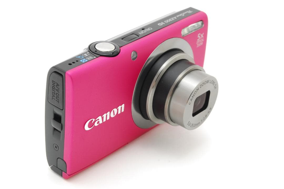【美品、動作確認、実写有】Canon PowerShot A2300 ピンク