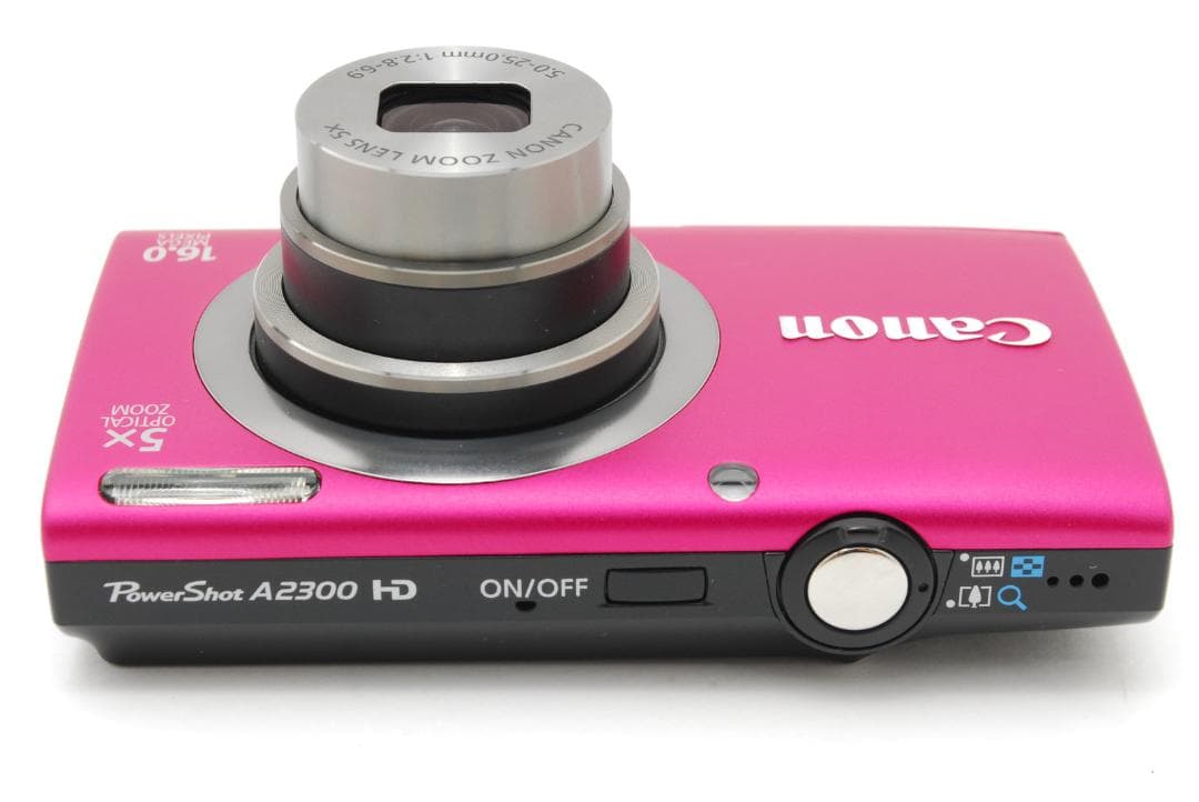 【美品、動作確認、実写有】Canon PowerShot A2300 ピンク