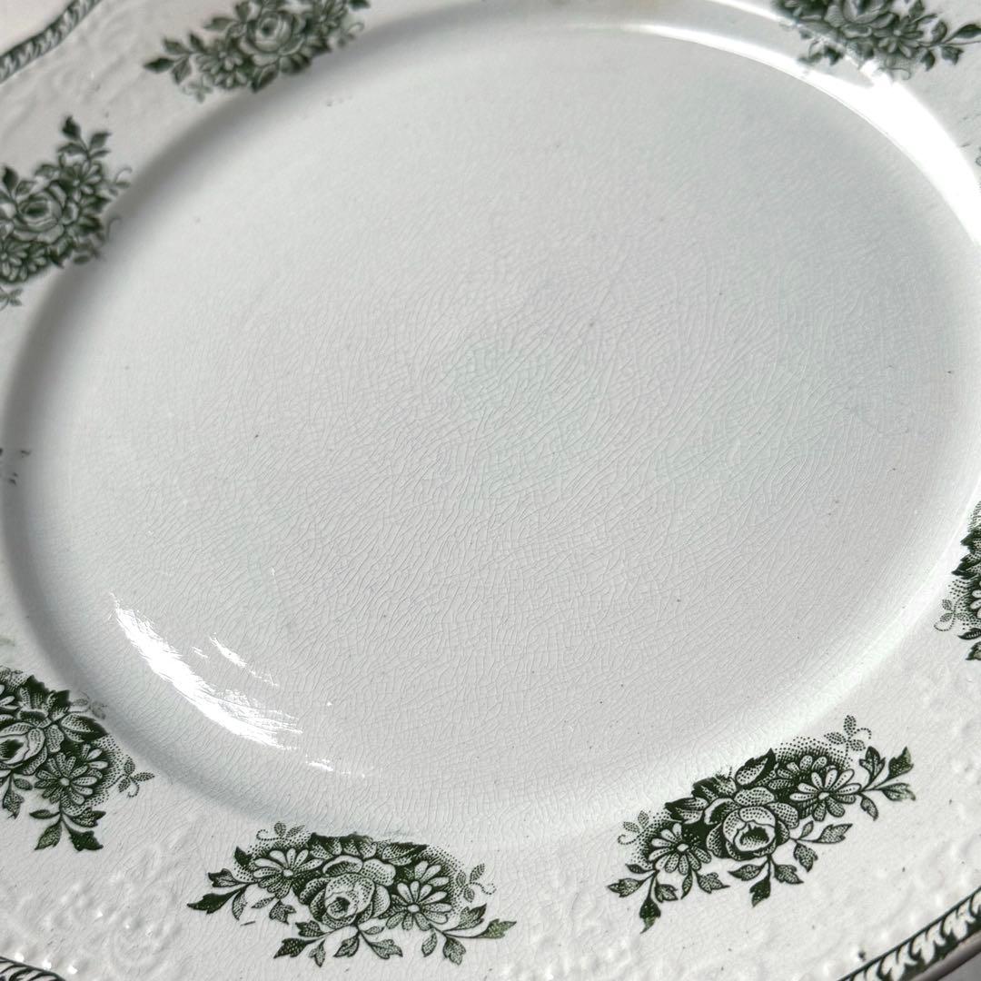 フランス　アンティーク　Badonviller コンポティエ　21.5cm