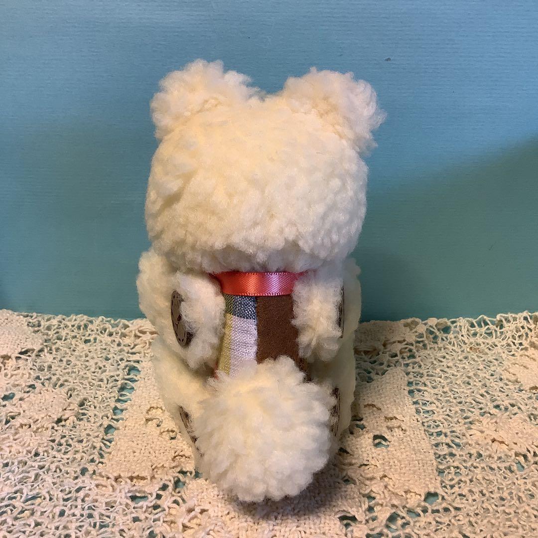 ミナペルホネン　ハンドメイド　茶くま＆白くま