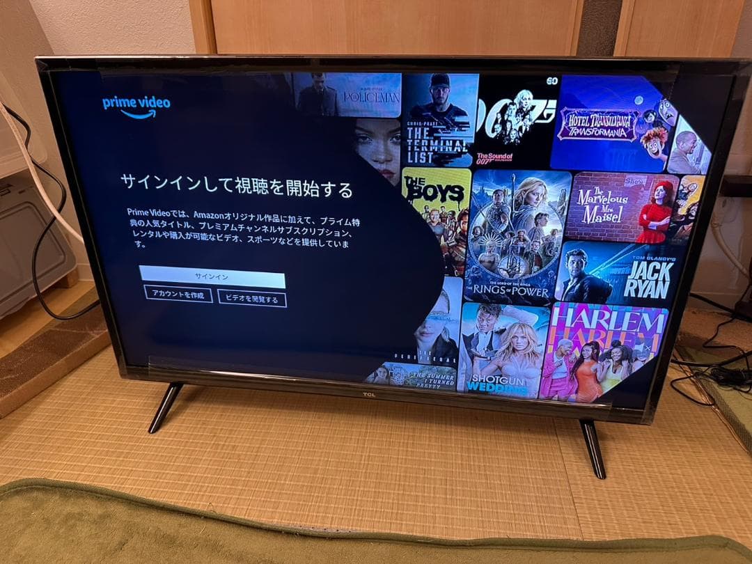 ナミさん専用TCL 32S5200A スマートテレビ　32型　2023年製映綺麗