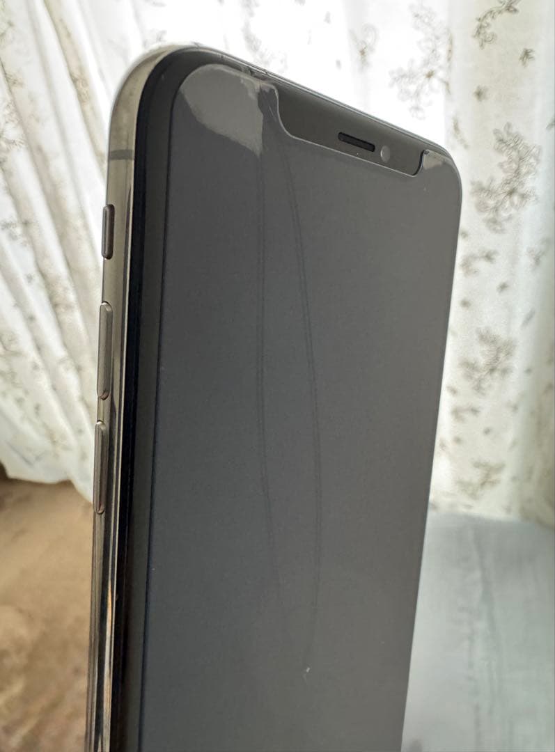 み*様 iPhone X 256GB SIMフリー 付属品あり　画面ヒビあり
