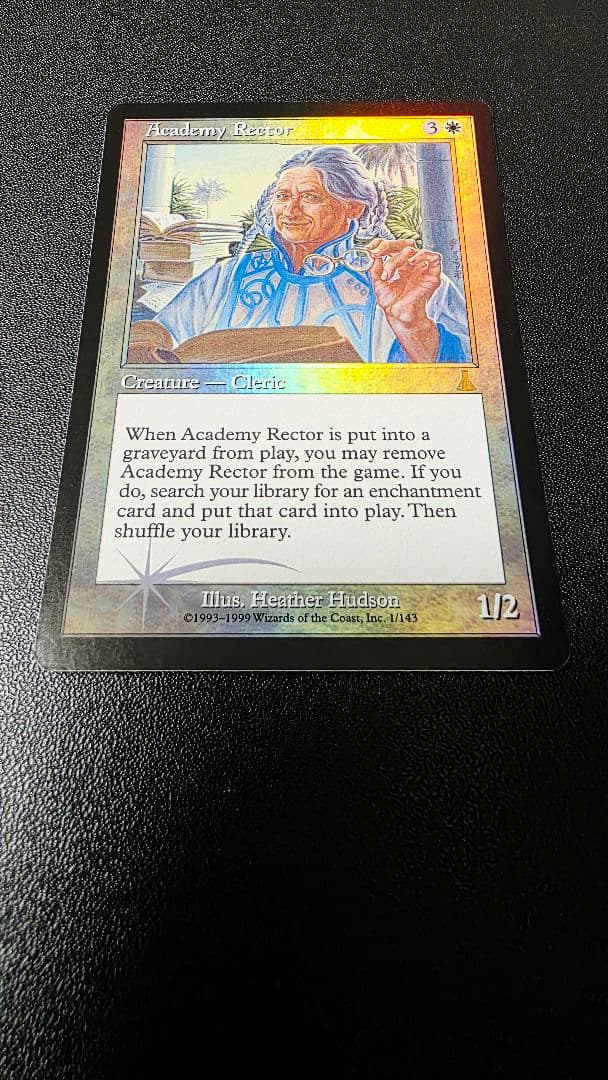 Foil 英語版 Academy Rector アカデミーの学長 MTG