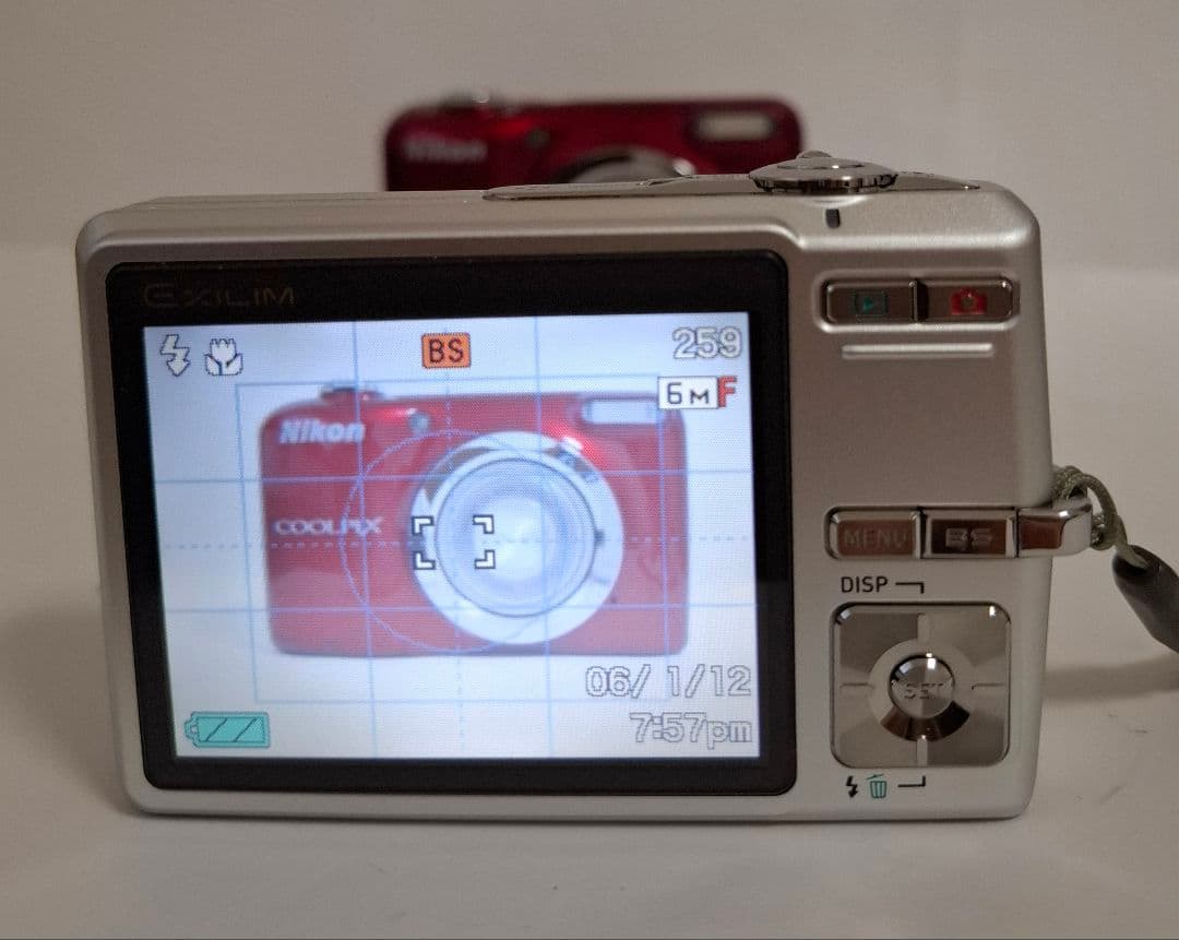 [美品] カシオ CASIO EXILIM EX-Z600 デジタルカメラ