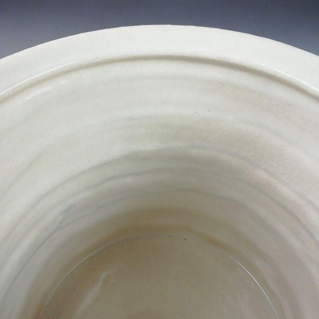 Ｔ８６３　水指　『三島　水指』『朝日窯　松林良周 作』　共箱　茶道具