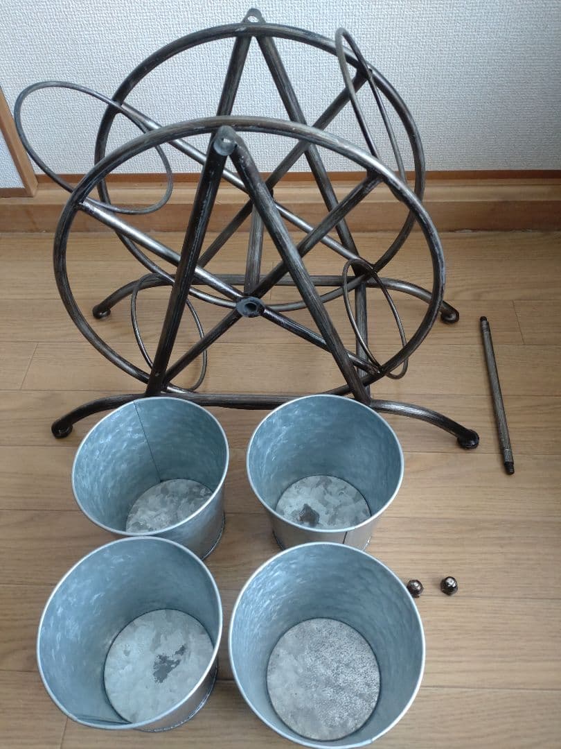 フェリスホイール型プランターラック