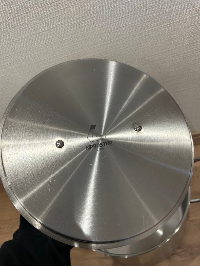 キプロスター　ステンレス半寸胴鍋 28cm【ステンレス半寸胴鍋】【業務用】