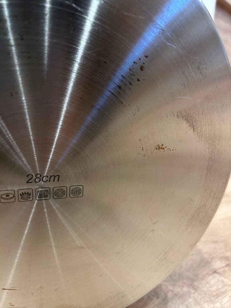キプロスター　ステンレス半寸胴鍋 28cm【ステンレス半寸胴鍋】【業務用】