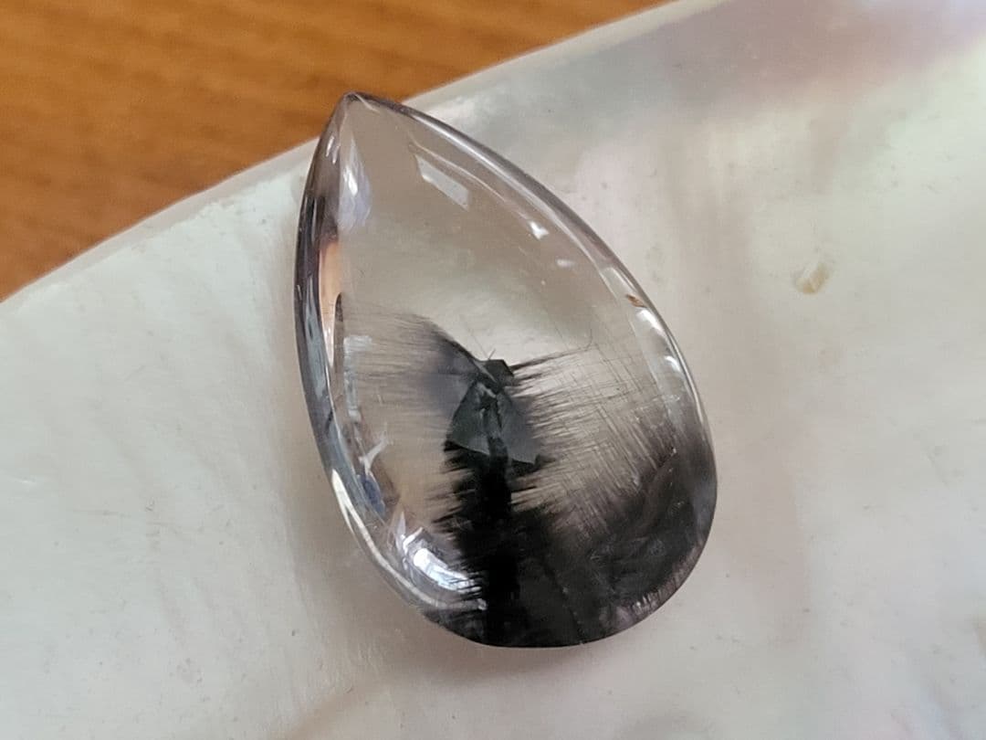 ⭐︎【高級】プラチナタイチンルチルクォーツ ルース 3.2g