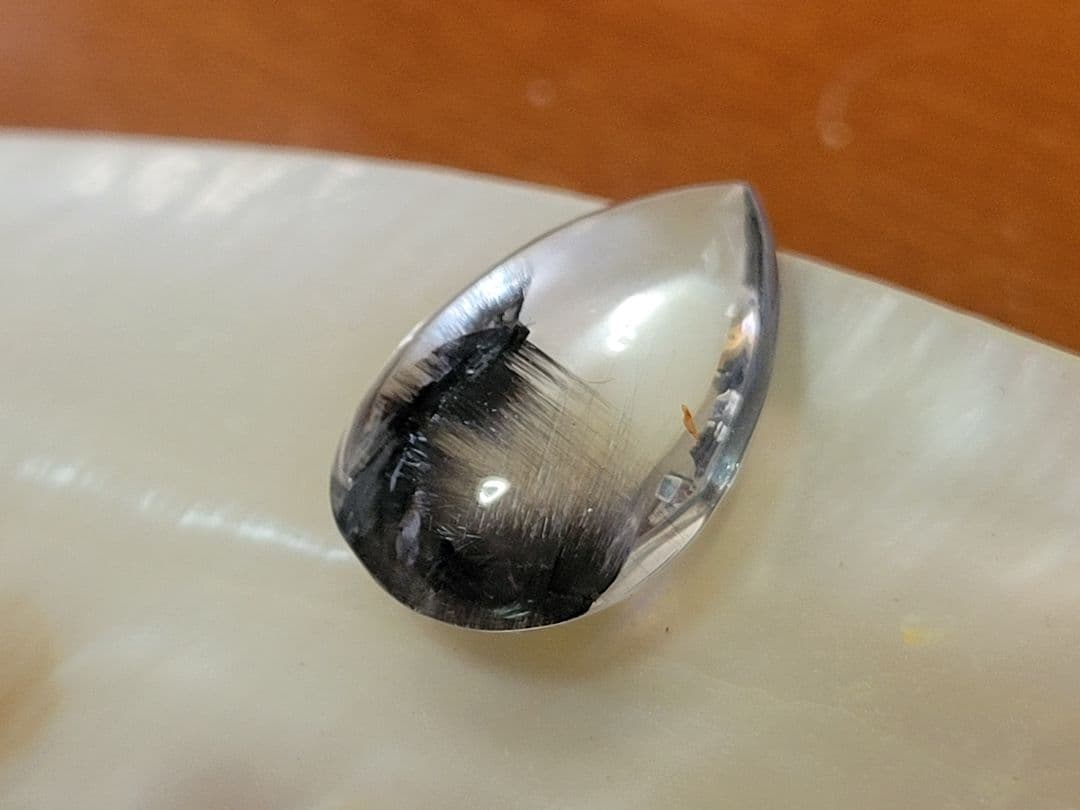 ⭐︎【高級】プラチナタイチンルチルクォーツ ルース 3.2g