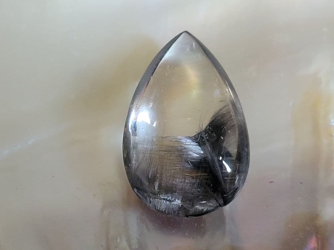 ⭐︎【高級】プラチナタイチンルチルクォーツ ルース 3.2g