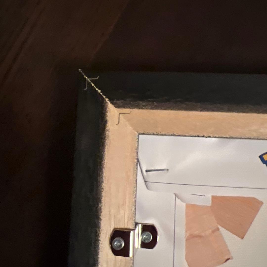 ゴッホピカチュウ　キャンバスアート　ジクレープリント　箱付