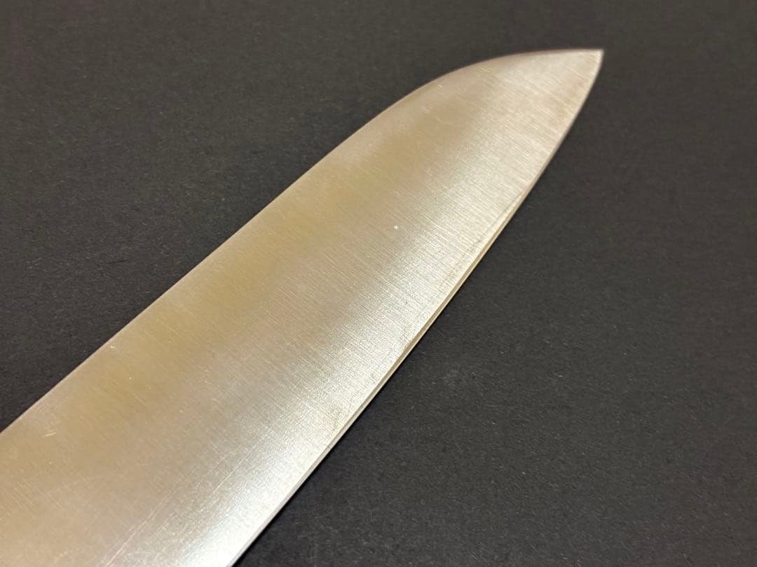 【限定カラー】日本橋 木屋 エーデルワイス 鎌型 三徳 ブルー 180mm 鍔付