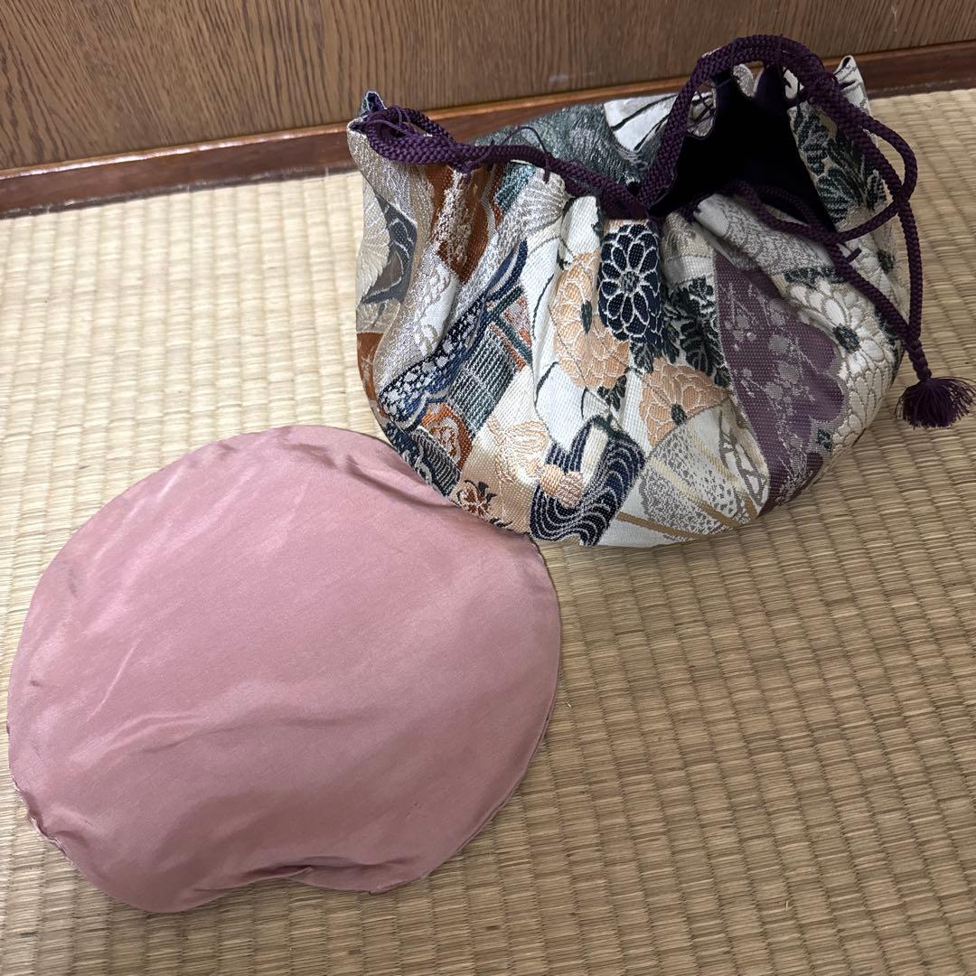 も*り様 和楽器　中古　小鼓　革　鼓　つづみ　巾着