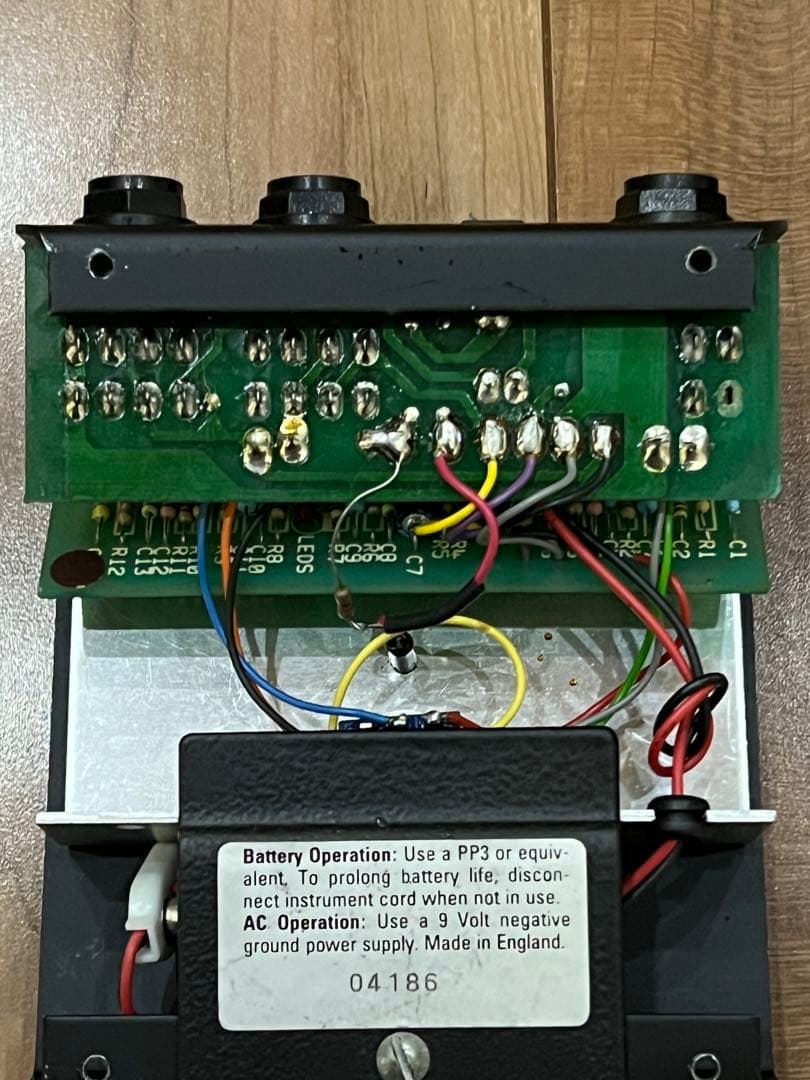 初期緑基盤イギリス製Marshall The Guv'nor マーシャルガバナー
