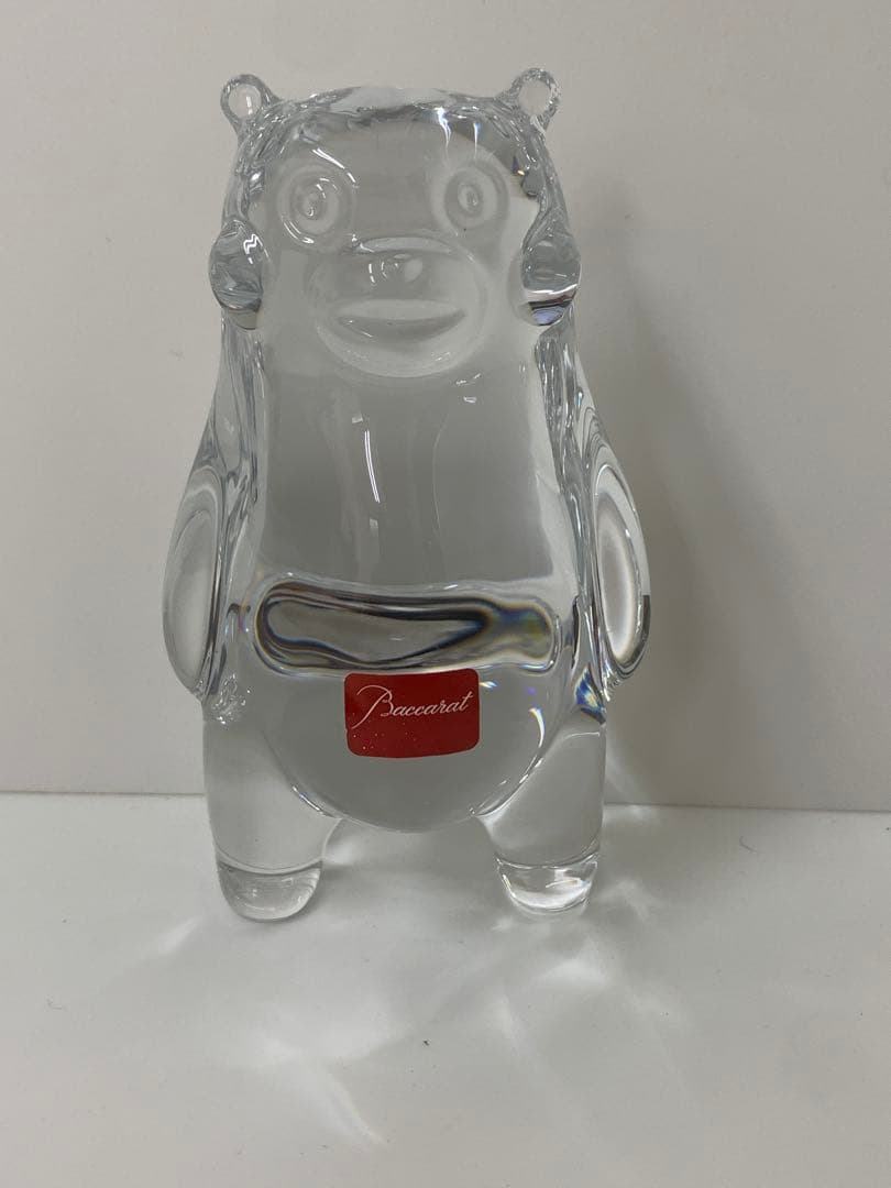 Baccarat バカラ クリスタル くまモン 置物