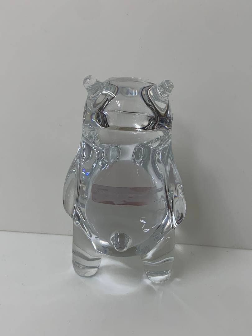 Baccarat バカラ クリスタル くまモン 置物