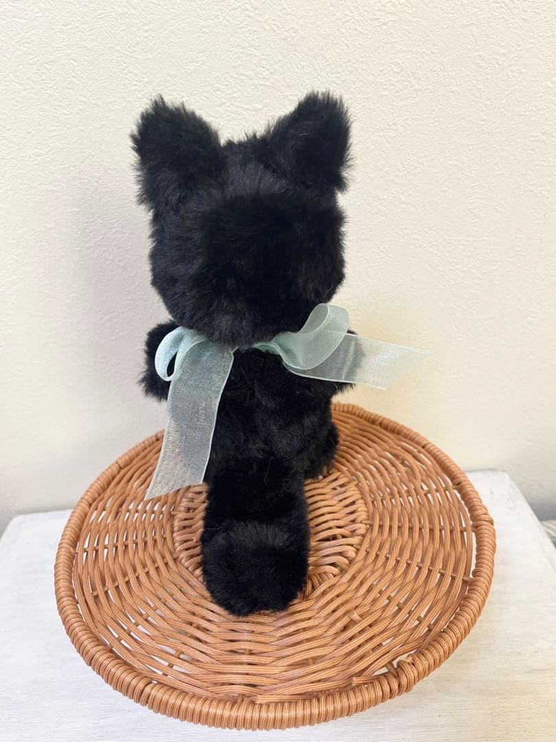 アートドール　ハンドメイド　黒猫