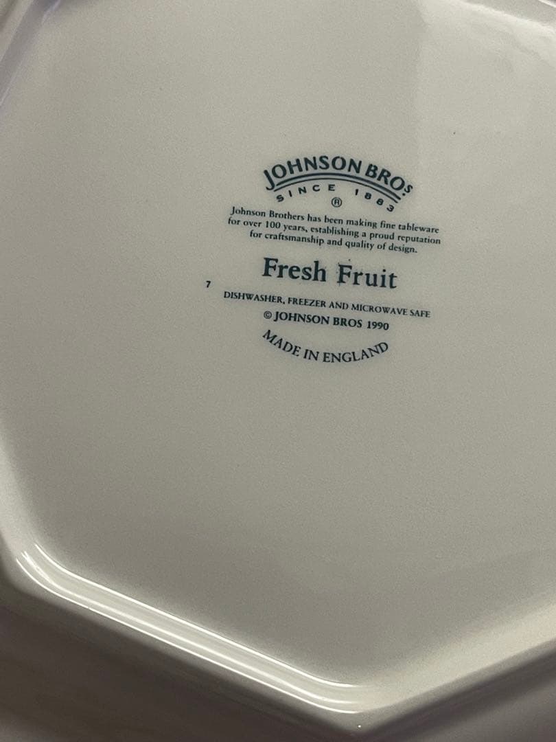 食器 Johnson bros 27cm. plates