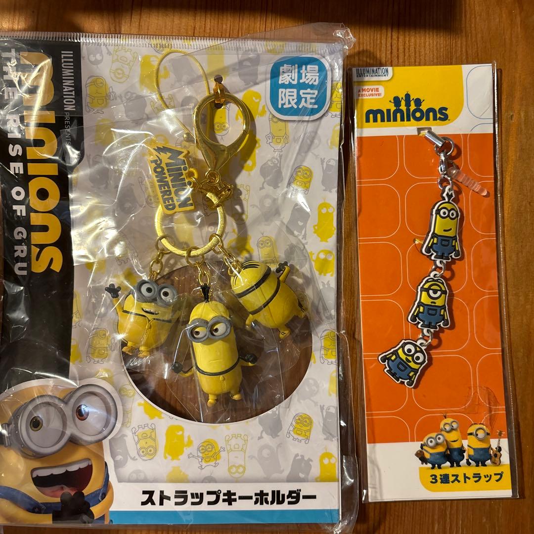 minion ミニオンズフィーバー　劇場限定　セット　ミニオン　キーホルダー