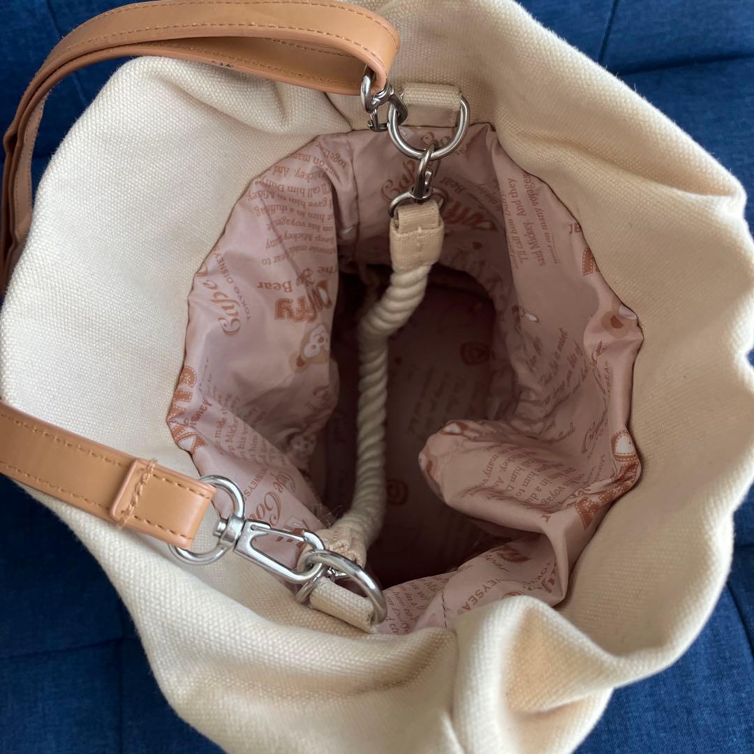 商談中　難ありダッフィー　シェリーメイ　ぬいぐるみSサイズ　　バック　ショルダー