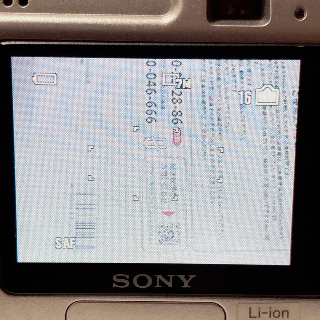 【美品】SONY ソニー Cyber-shot DSC-W35 デジカメ