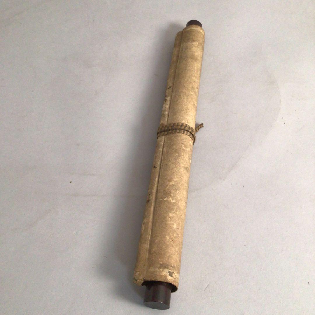 No3056掛軸　仏教美術　藕華　六字名号　南無阿彌陀佛　紙本　古美術　送料無料