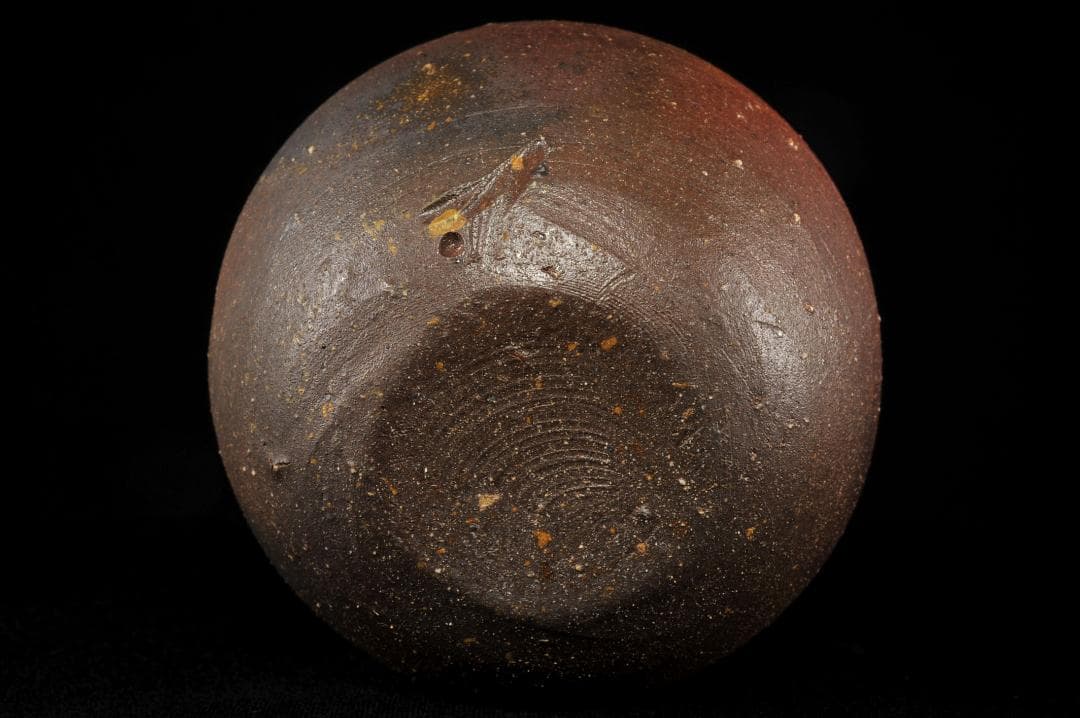 藤原雄 備前 徳利 共箱 人間国宝 父：藤原啓 茶道具 懐石道具