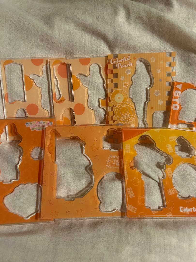 バラ売り⭕️ えと カラフルピーチ アクスタ からぴち
