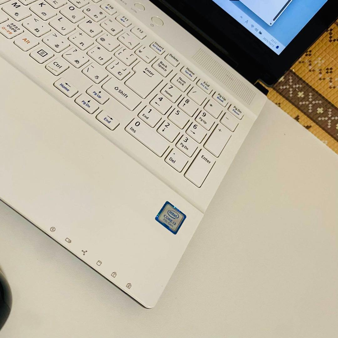 Y852 NECノートパソコンSSD第7世代 Windows11オフィス付き
