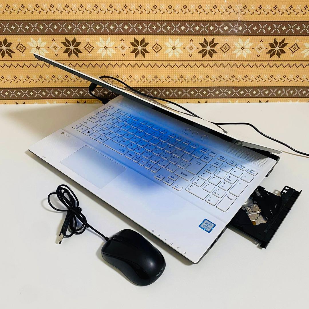 Y852 NECノートパソコンSSD第7世代 Windows11オフィス付き